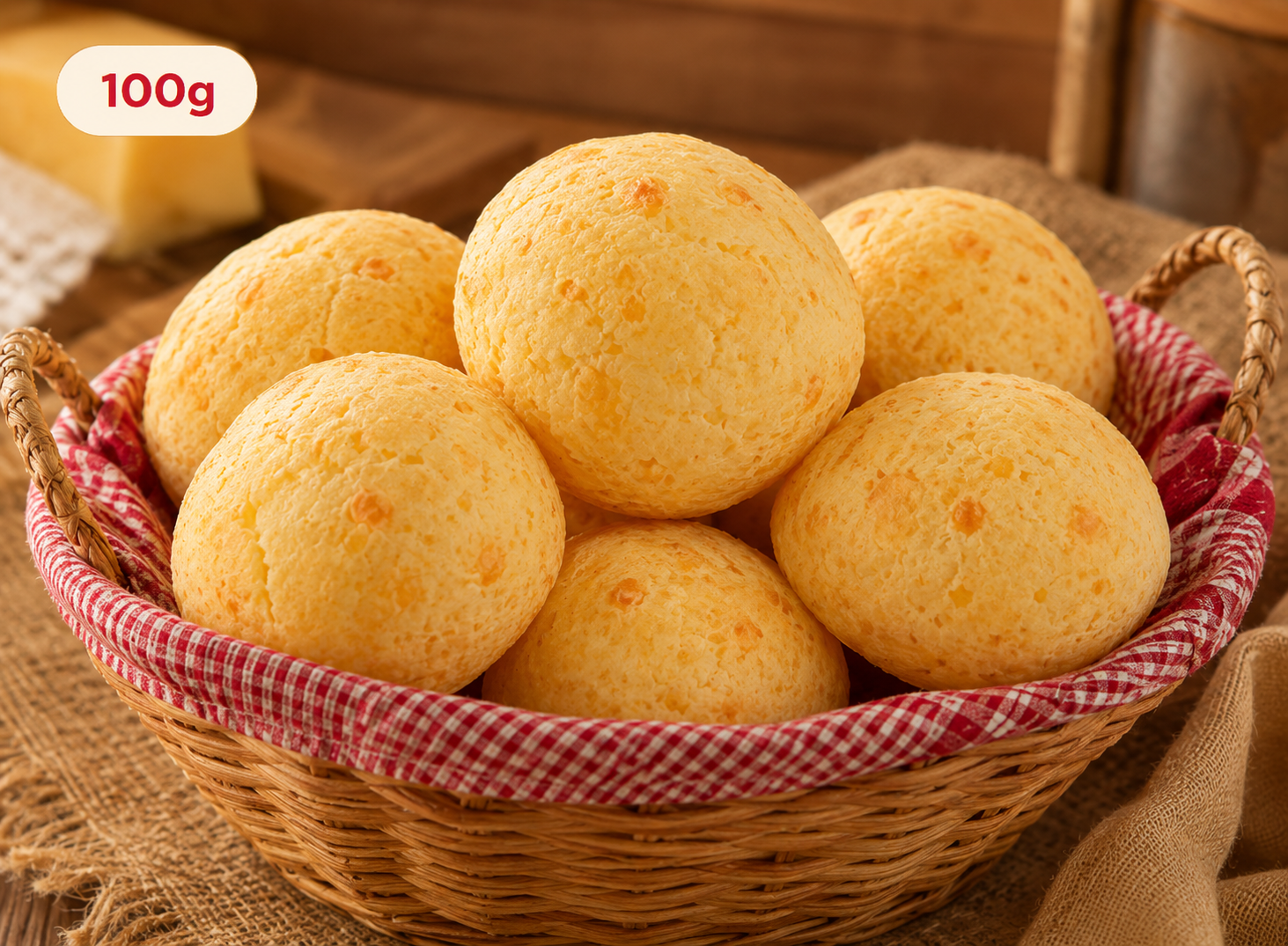 Pão de Queijo Tradicional 100g